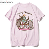 Camisa Kawaii Moda Gato