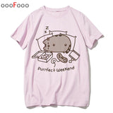 Camisa Kawaii Moda Gato