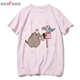 Camisa Kawaii Moda Gato