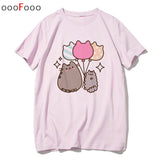 Camisa Kawaii Moda Gato