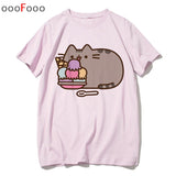 Camisa Kawaii Moda Gato