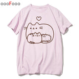 Camisa Kawaii Moda Gato