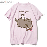 Camisa Kawaii Moda Gato