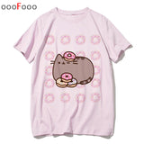 Camisa Kawaii Moda Gato