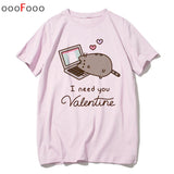 Camisa Kawaii Moda Gato
