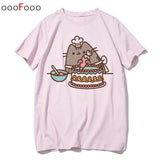 Camisa Kawaii Moda Gato