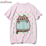 Camisa Kawaii Moda Gato