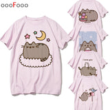 Camisa Kawaii Moda Gato