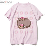 Camisa Kawaii Moda Gato