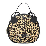 Bolsa Gato Gatinho Preta Couro Sintético Ecológico